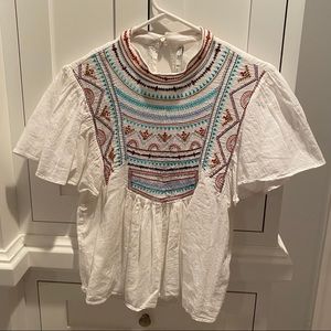 Embroidered blouse